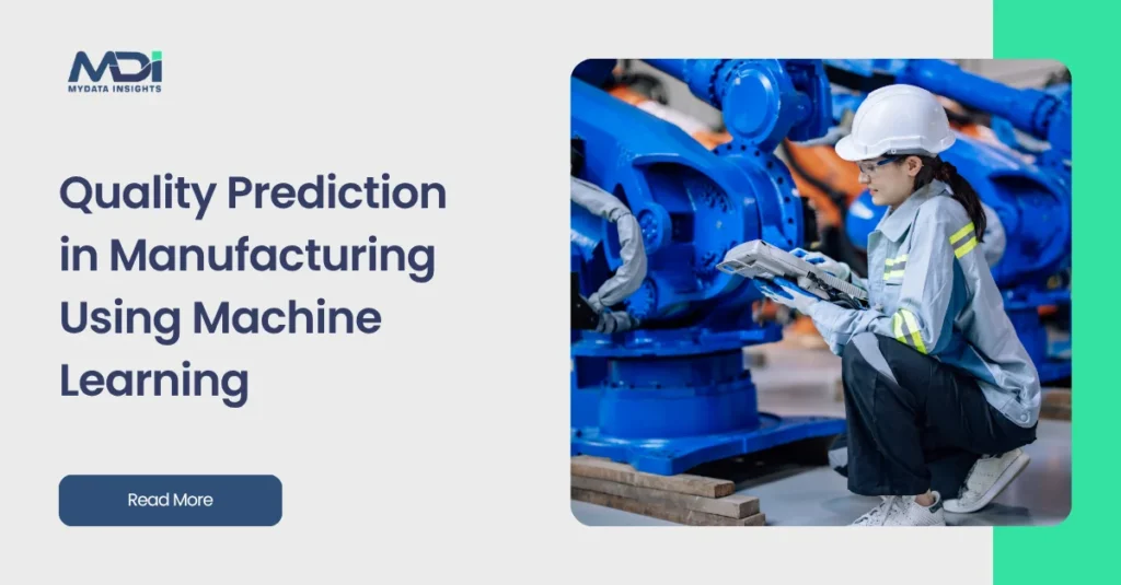 Predictive quality assurance using AI in manufacturing
